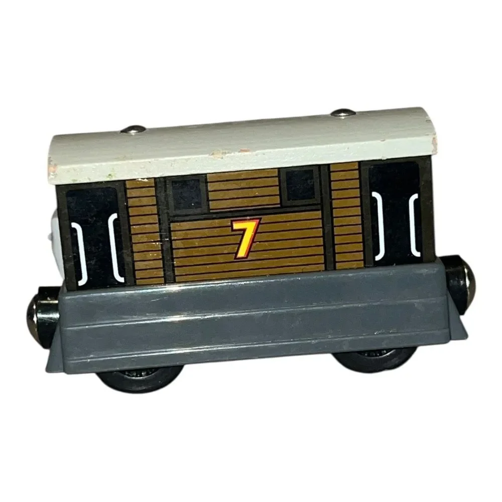 Toby Tram Engine Thomas the Train Wooden Railway Friends 1996 Learning Curve